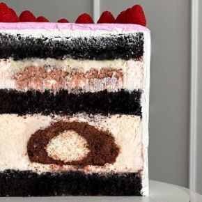 [Cake by Angel] Торт С печеньем Bounty (Ангелина Коба)