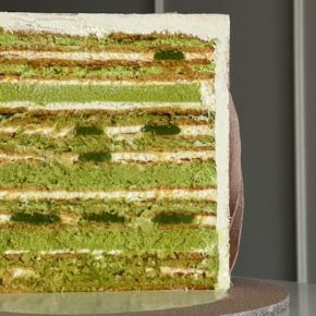 [Cake by Angel] Торт Фисташковый медовик (Ангелина Коба)