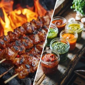 Огонь и вкус. Сборник рецептов маринадов и соусов для гриля (Алексей Пенкин)