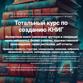 [Дмитрий Зверев] Тотальный курс по созданию книг (2026)