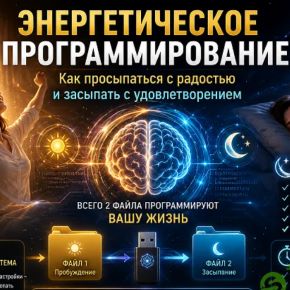 [Гелиос] Энергетическое программирование. Как просыпаться с радостью и засыпать с удовлетворением (2026)