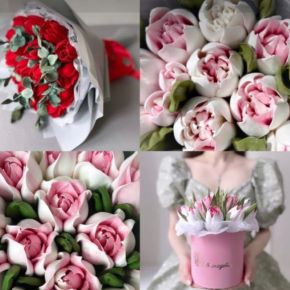 [zefir_buton] Зефирные тюльпаны с нуля