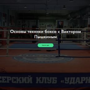 Основы техники бокса с Виктором Пышкиным (Виктор Пышкин, Михаил Чеговадзе)