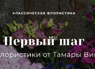 [Флористика] Первый шаг в мир профессиональной флористики (Тамара Виценя)